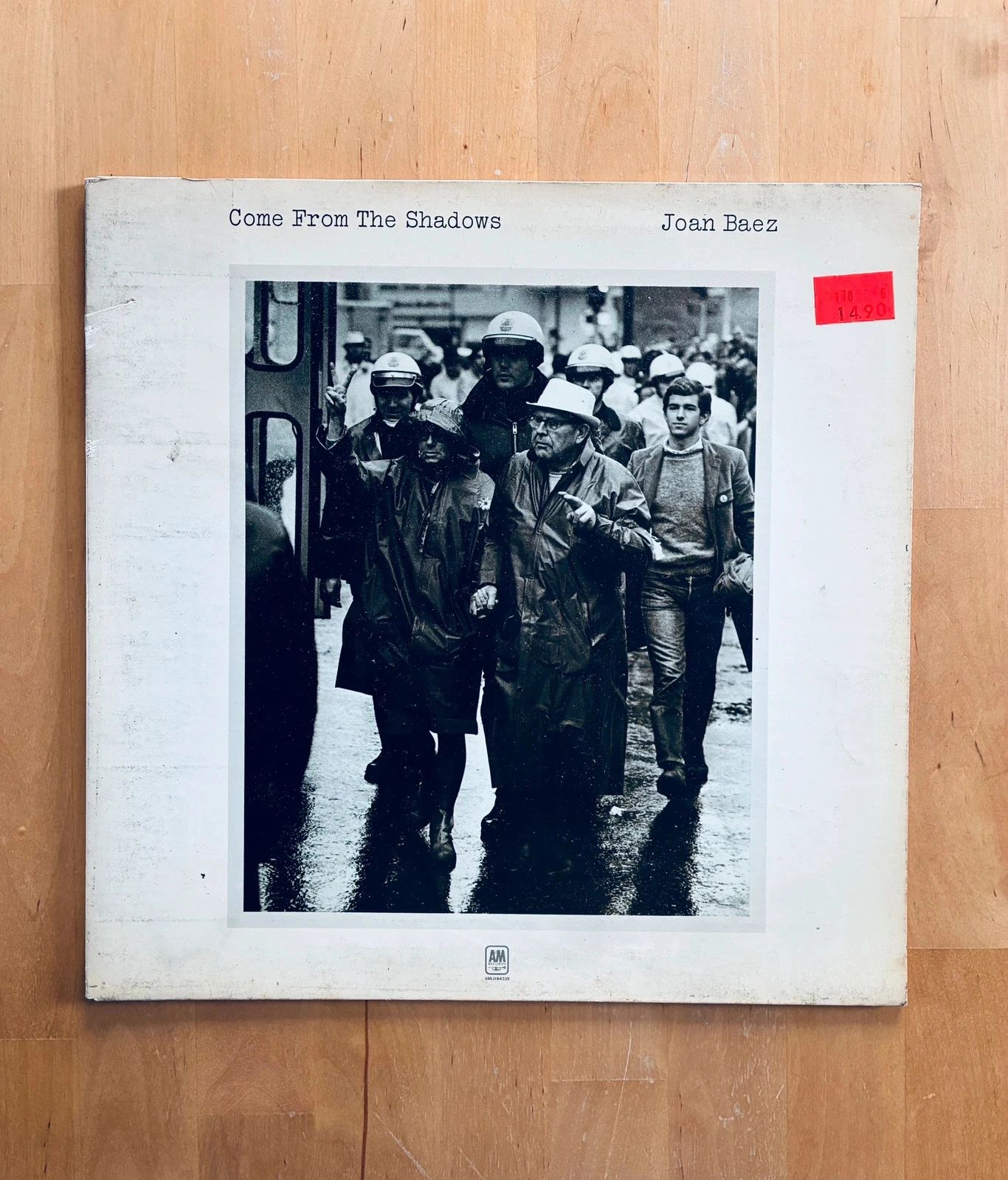 Disque vinyle 33T Gatefold Joan Baez Come from the shadows.